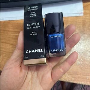Chanel Denim Nail Polish 419 Legende